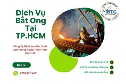 Dịch Vụ Bắt Ong Tại Huyện Nhà Bè TP. Hồ Chí Minh