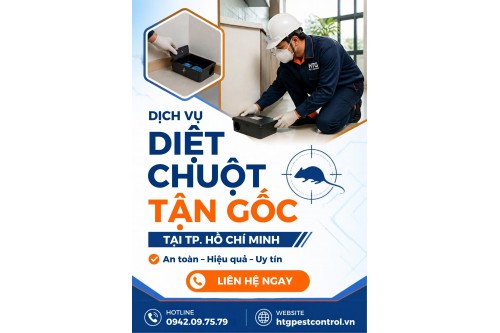 Dịch vụ diệt chuột tại TP.HCM,Diệt tận gốc