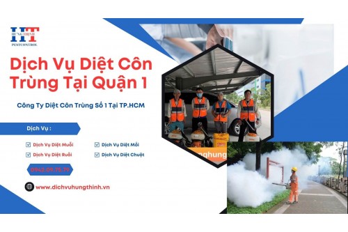 Dịch Vụ Diệt Côn Trùng Tại Quận 1 TP.Hồ Chí Minh