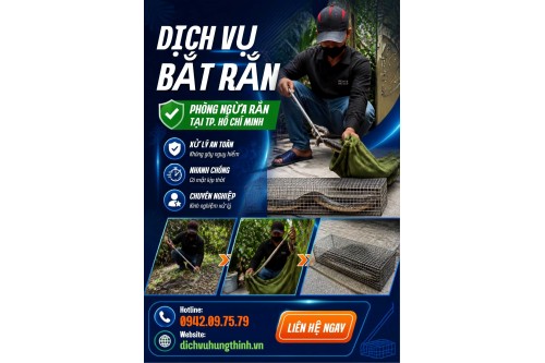 Dịch vụ bắt rắn tại TP.Hồ Chí Minh,Xua đuổi và phòng ngừa rắn