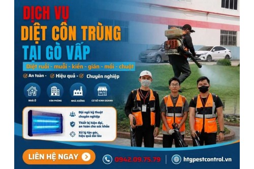 Dịch vụ diệt côn trùng tại Gò Vấp TP.HCM,Diệt tận gốc giá rẻ