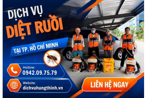 Dịch vụ diệt ruồi tại TP.Hồ Chí Minh,Uy tín chuyên nghiệp,giá rẻ