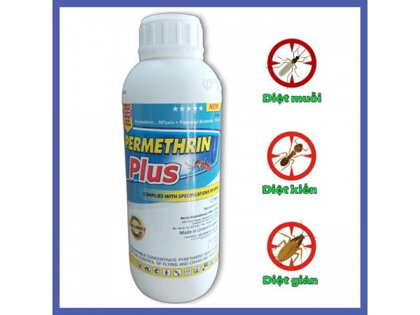Thuốc Phun Diệt Muỗi Diệt Côn Trùng Permethrin Plus