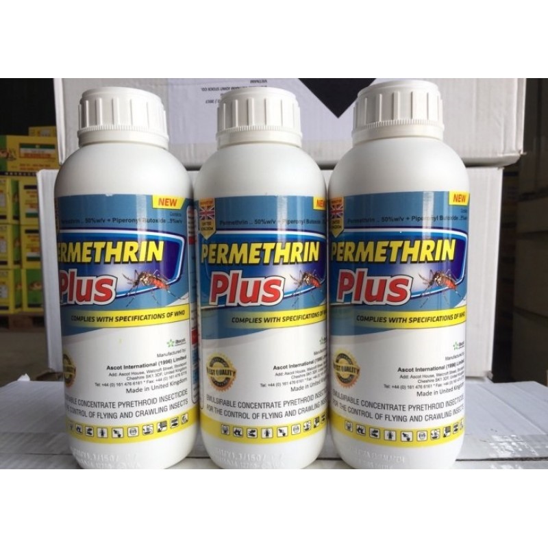 Thuốc Phun Diệt Muỗi Diệt Côn Trùng Permethrin Plus