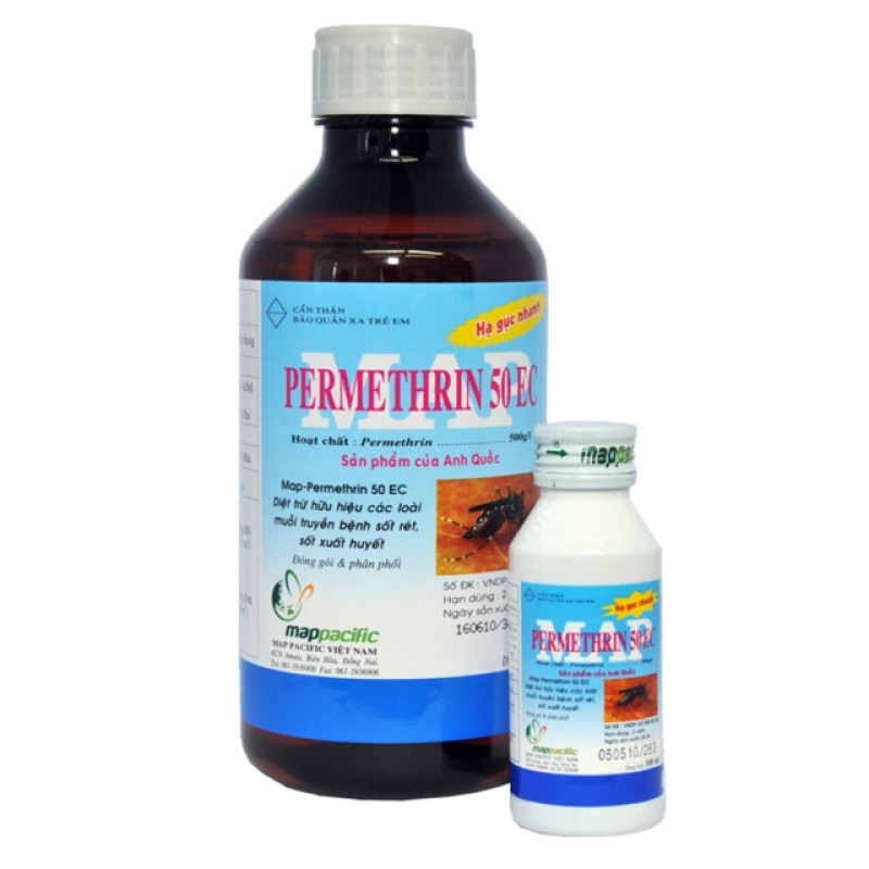 Thuốc Diệt Muỗi và Côn Trùng Map Permethrin 50 EC