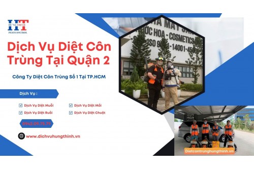 Dịch Vụ Diệt Côn Trùng Tại Quận 2 Giá Rẻ