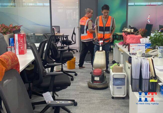 Dịch Vụ Vệ Sinh Thảm Văn Phòng Tại Bình Dương
